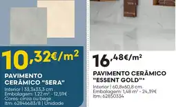 Bricomarché Pavimento cerâmico "sera" promoção