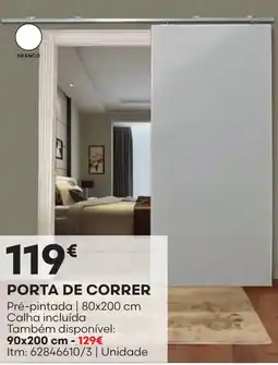 Bricomarché Porta de correr promoção
