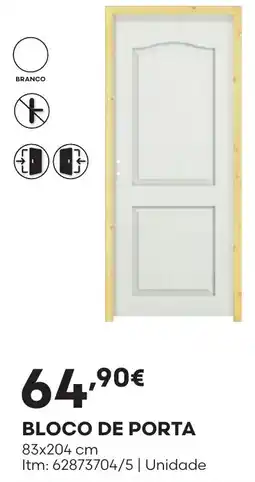 Bricomarché Bloco de porta promoção