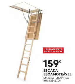 Bricomarché escada escamoteável promoção