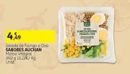 Auchan salada de frango e ovo sabores auchan promoção