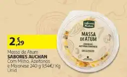 Auchan massa de atum sabores auchan promoção