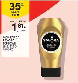 Continente Bom dia Mostarda savora promoção