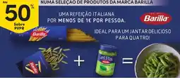 Continente Bom dia uma refeição italiana barilla promoção