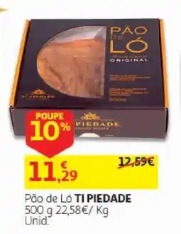 Auchan Pão de Ló ti piedade promoção
