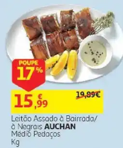 Auchan Leitão Assado à Bairrada/à Negrais Auchan promoção
