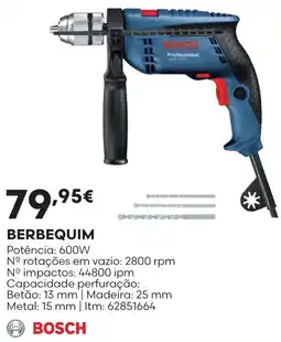 Bricomarché berbequim bosch promoção