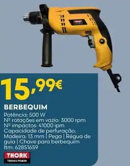 Bricomarché berbequim thork promoção