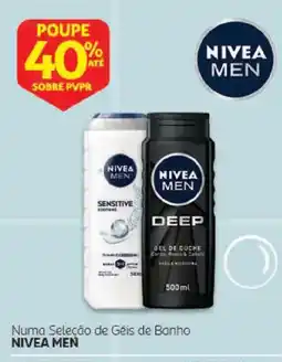 Auchan Nivea men gel de duche promoção