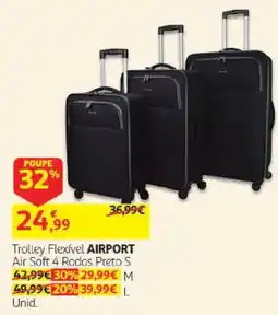 Auchan Trolley Flexível airport promoção