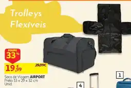 Auchan Saco de Viagem AIRPORT promoção