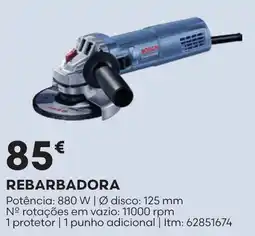 Bricomarché bosch rebarbadora promoção