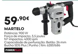 Bricomarché Martelo powerplus promoção