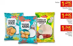 Recheio Ferbar Polvilho Doce promoção