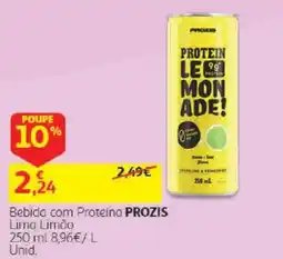 Auchan Bebida com Proteína Prozis Lima Limão promoção