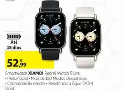 Auchan Smartwatch xiaomi redmi watch 5 lite promoção
