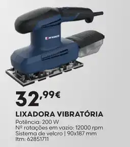 Bricomarché Hockenzi lixadora vibratória promoção