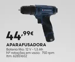 Bricomarché aparafusadora mckenzie promoção