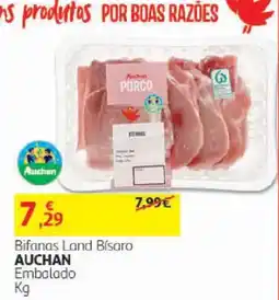 Auchan Bifanas Land Bísaro Auchan promoção