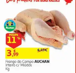 Auchan Frango do Campo Auchan promoção