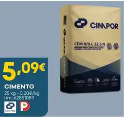 Bricomarché Cimento cimpor promoção