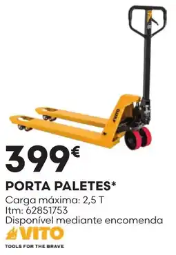 Bricomarché Porta paletes vito promoção