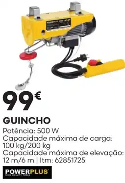 Bricomarché guincho powerplus promoção