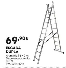 Bricomarché escada dupla promoção
