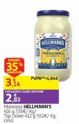 Auchan Maionese hellmann's promoção