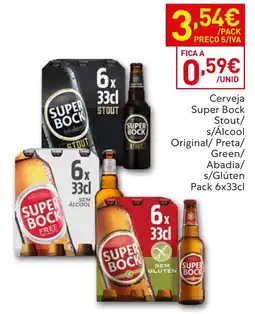 Recheio Super Bock Stout promoção