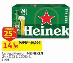 Auchan Cerveja Premium Heineken promoção