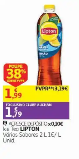 Auchan Ice Tea Lipton promoção