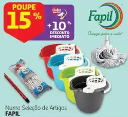 Auchan Numa Seleção de Artigos Fapil promoção