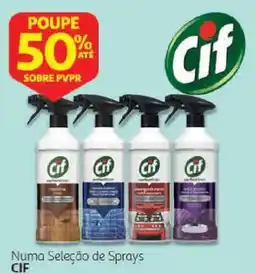 Auchan Numa Seleção de Sprays Cif promoção