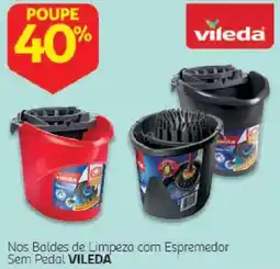 Auchan Baldes de Limpeza com Espremedor Sem Pedal VILEDA promoção