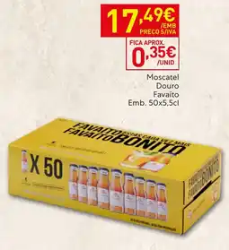Recheio Favaito moscatel douro promoção