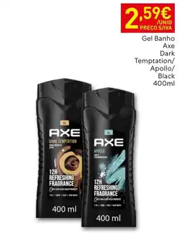 Recheio Gel Banho Axe Dark Temptation/Apollo/Black promoção