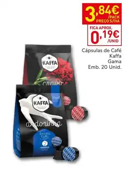 Recheio Cápsulas de Café Kaffa promoção