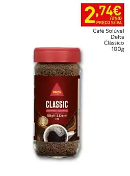 Recheio Café Solúvel Delta Clássico promoção