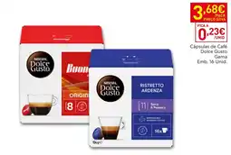Recheio Cápsulas de Café Dolce Gusto Gama promoção