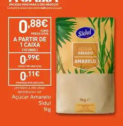 Recheio Açúcar Amarelo Sidul promoção