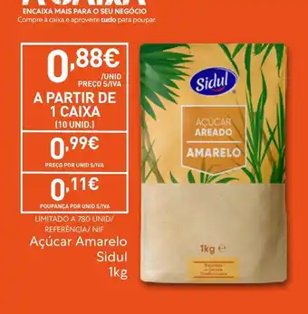 Recheio Açúcar Amarelo Sidul promoção