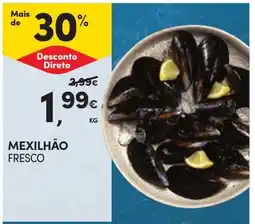 Continente Bom dia Mexilhão fresco promoção