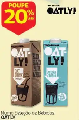 Auchan Numa Seleção de Bebidas Oatly promoção