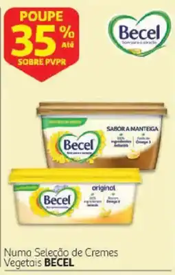 Auchan cremes vegetais becel promoção