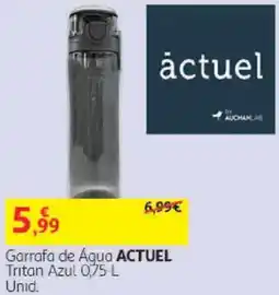 Auchan Garrafa de Água Actual promoção