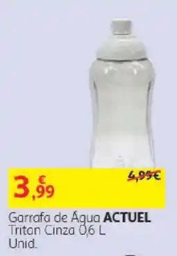 Auchan Garrafa de Água Tritan Cinza promoção