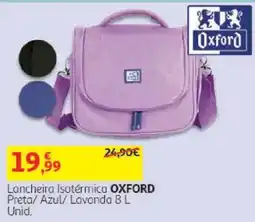 Auchan Lancheira isotérmica oxford promoção