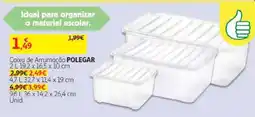 Auchan Caixa de Arrumação Polegar promoção