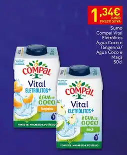 Recheio Compal vital eletrólitos promoção